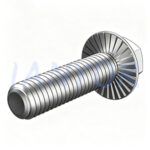 Hex Flange Bolt With Serrations